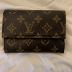 Authentic Louis Vuitton trifold wallet!